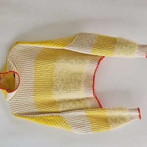 FREE PEOPLE | Sunbright Colorful Striped Women's Sweater